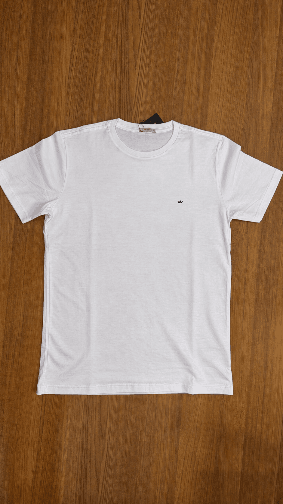 Camisa Básica Dom Royale – Logótipo Bordado no Peito