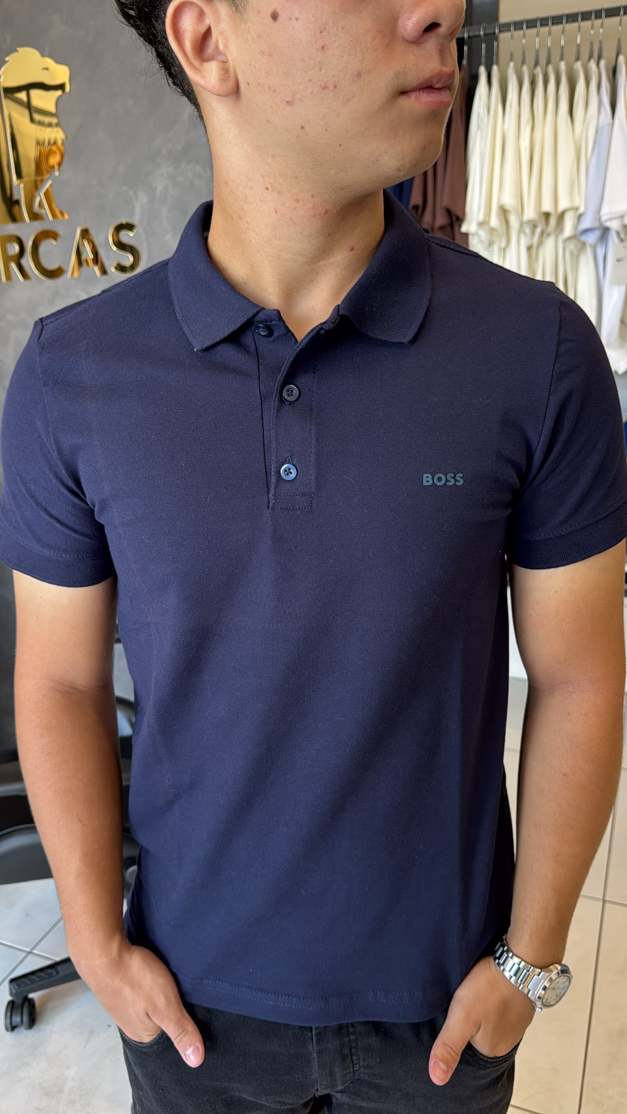 Gola Polo Boss- Tamanho P