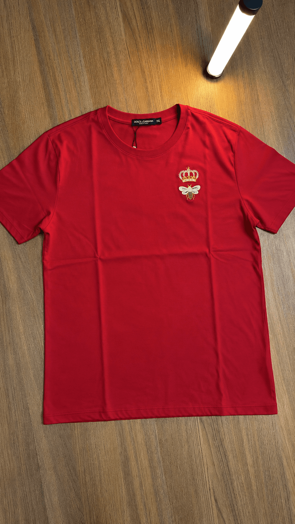 Camiseta Dolce & Gabbana – Bordado Coroa e Abelha