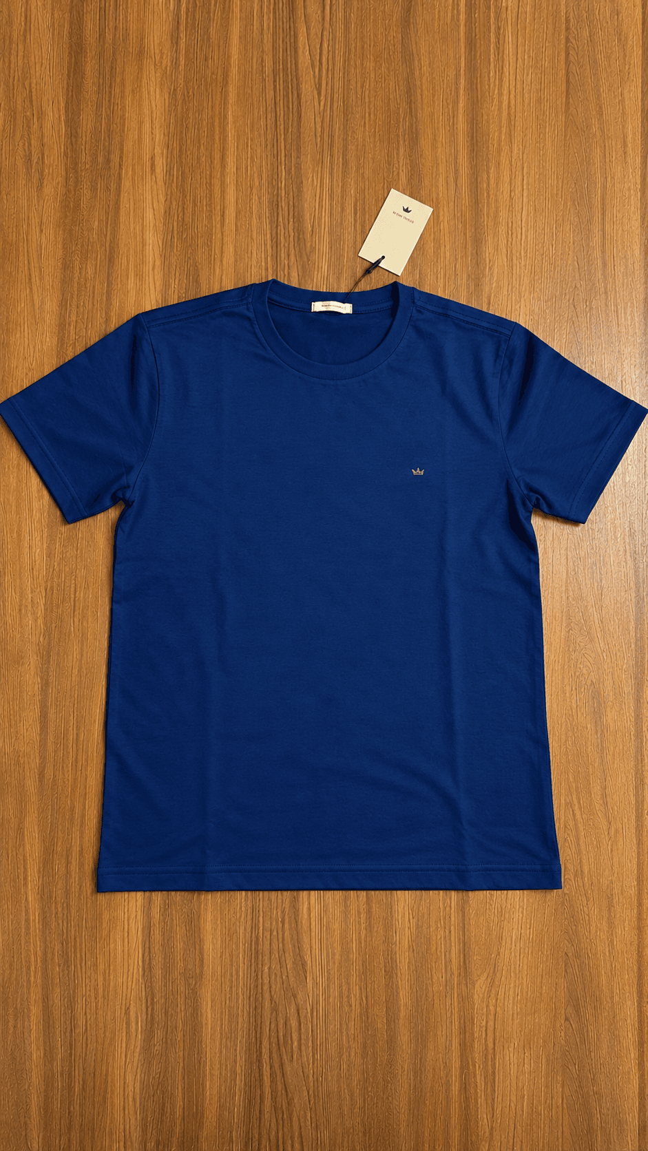 Camisa Básica Dom Royale – Logótipo Bordado no Peito - alternate view