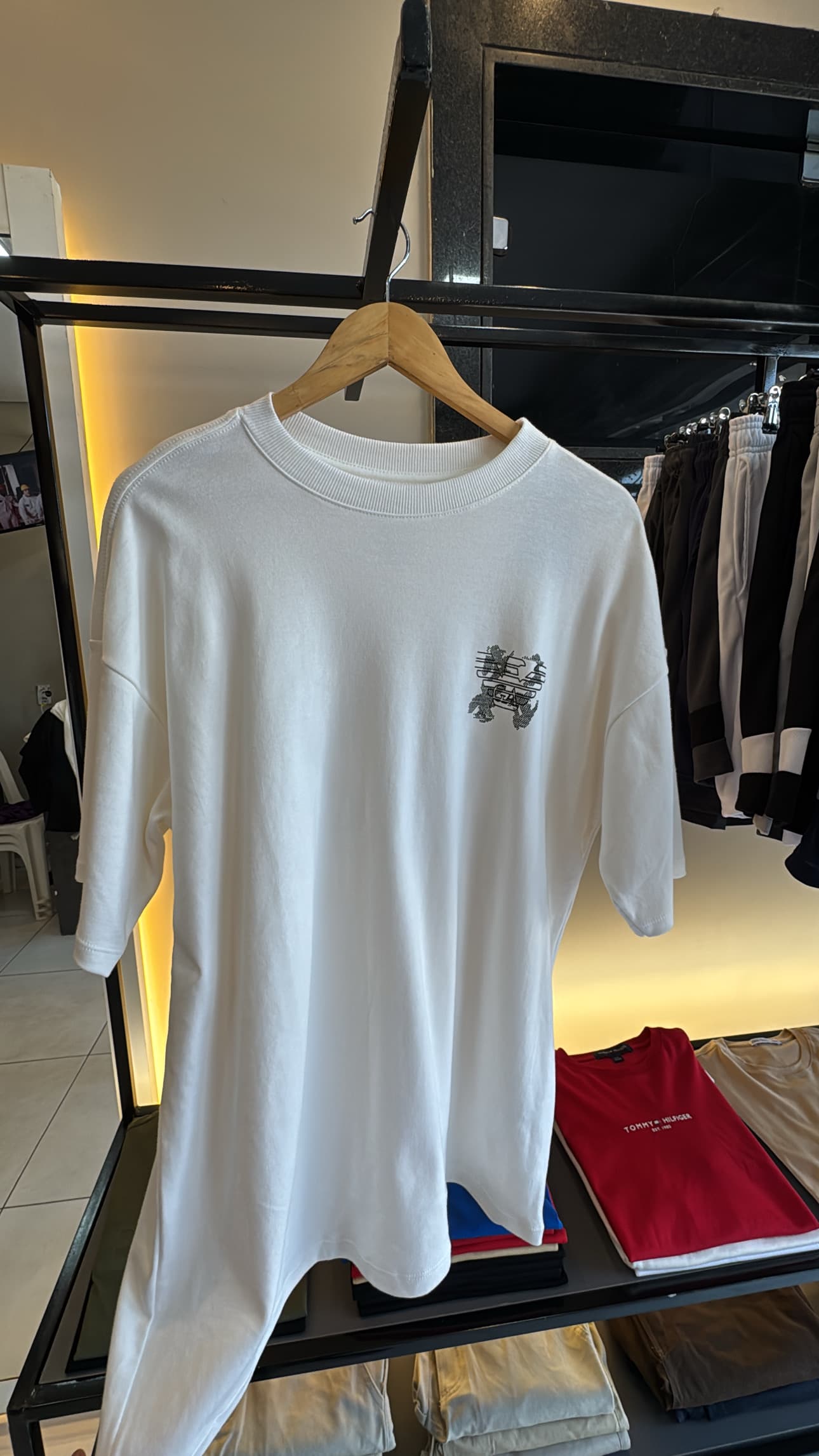 Camiseta Oversized Emporio Armani