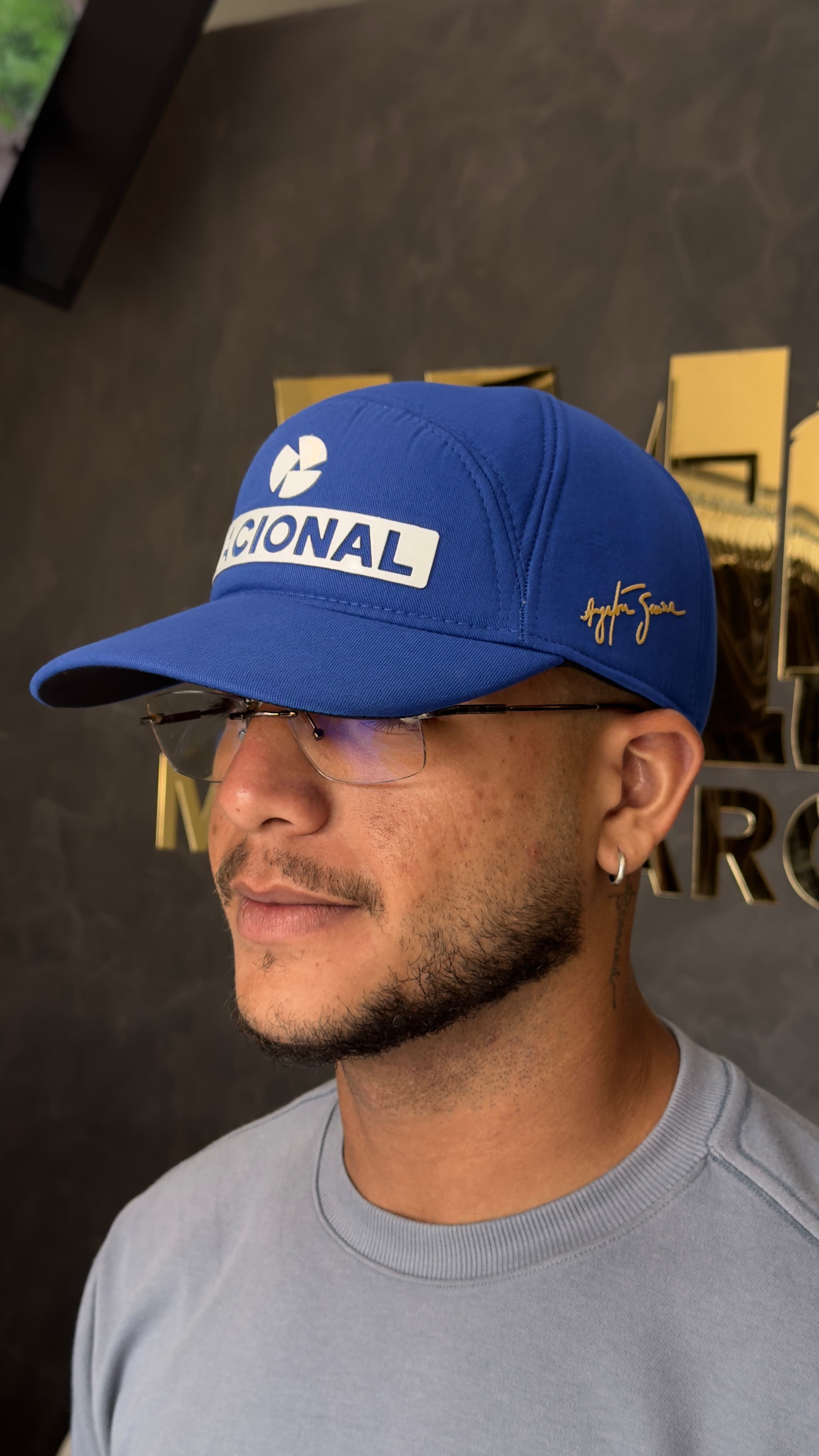 Boné Nacional Ayrton Senna Edição Especial