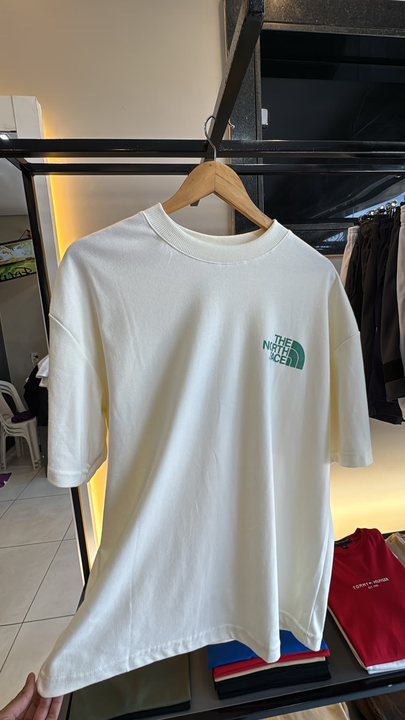 Camiseta Oversized The North Face Suedine